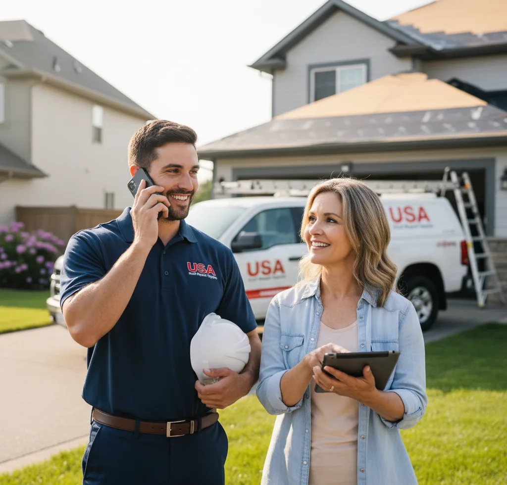 USA Roof Repair Experts customer support in Fort Blackmore